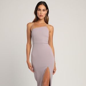 Lulu’s In My Love Lavender Sleeveless Maxi Dress
